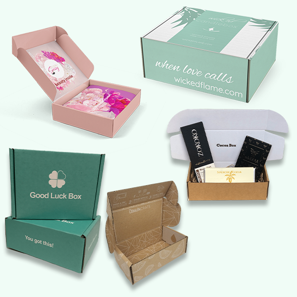 Custom Printed Wholesale Subscription Packaging Boxes