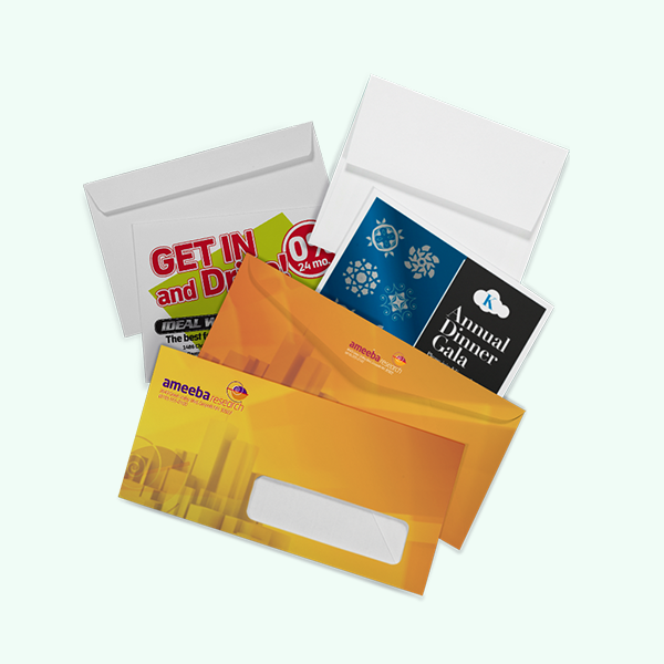 Custom Printed Envelopes | Wholesale Prices | Free Shipping