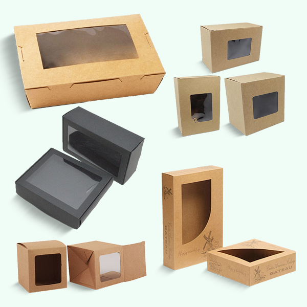 Custom Window Boxes | Custom Printing | EZCustomBoxes