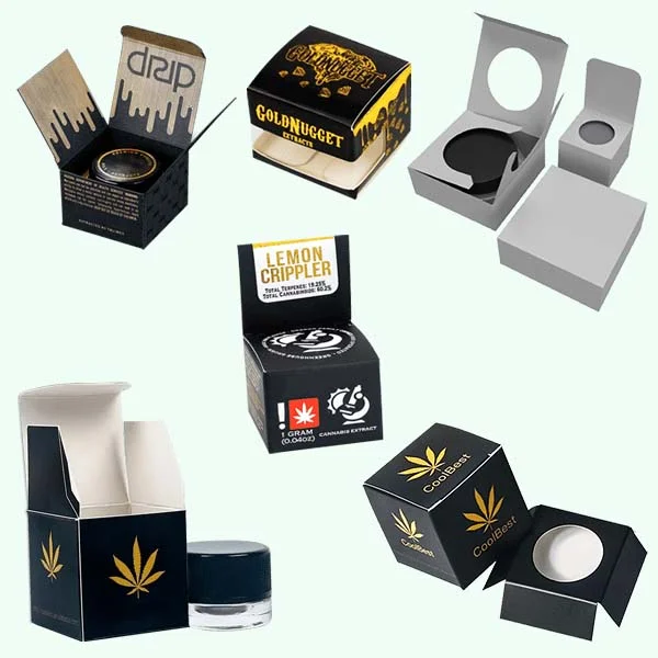 Packaging with Concentrate Boxes